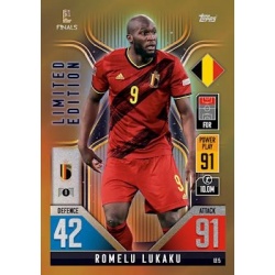 Romelu Lukaku Belgium Limited Edition Gold LE 5