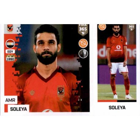 Amr Soleya - Al Ahly SC 359 Panini FIFA 365 2019 Sticker Collection