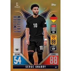Serge Gnabry Germany Limited Edition Gold LE 7