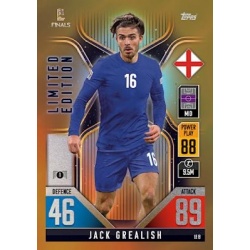 Jack Grealish England Limited Edition Gold LE 8
