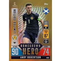Andy Robertson Scotland Homegrown Hero Limited Edition HH AR
