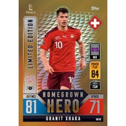 Granit Xhaka Switzerland Homegrown Hero Limited Edition HH GY