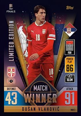 Comprar Online Dusan Vlahović Serbia Match Winner Limited