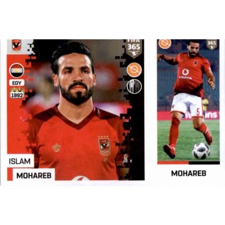 Islam Mohareb - Al Ahly SC 361 Panini FIFA 365 2019 Sticker Collection