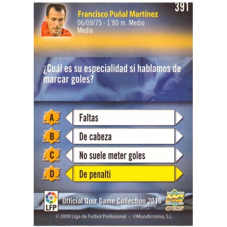 Puñal Error Osasuna 391