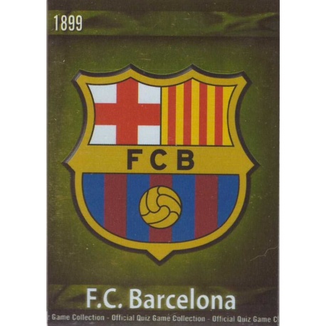 Escudo Brillante Dorado Barcelona 1