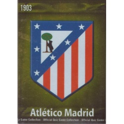 Escudo Brillante Dorado Atlético Madrid 82
