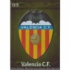 Trading Cards Escudo Valencia Brillante Dorado Las Fichas Quiz Liga 2009-10