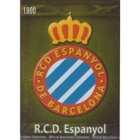 Escudo Brillante Dorado Espanyol 244