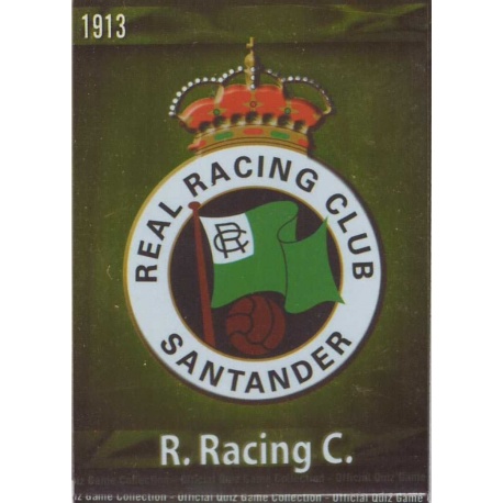 Escudo Brillante Dorado Racing 298