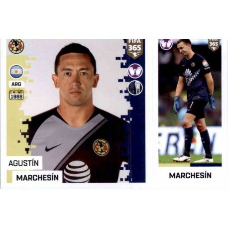 Agustín Marchesín - Club América 368 Panini FIFA 365 2019 Sticker Collection