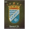 Comprar Online Escudo Xerez Brillante Dorado Mundicromo Fichas Liga 2009-10