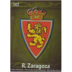 Escudo Brillante Dorado Zaragoza 487