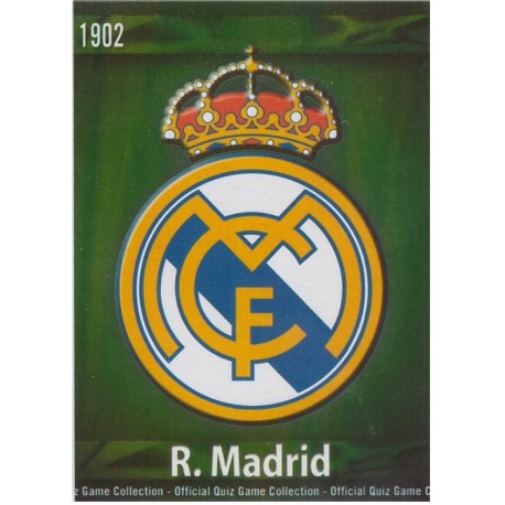Escudo Brillante Liso Real Madrid 28