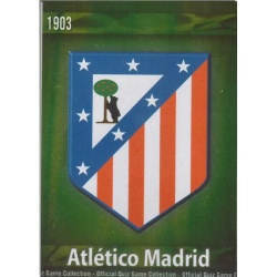 Escudo Brillante Liso Atlético Madrid 82
