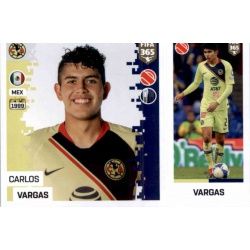 Carlos Vargas - Club América 369 Panini FIFA 365 2019 Sticker Collection