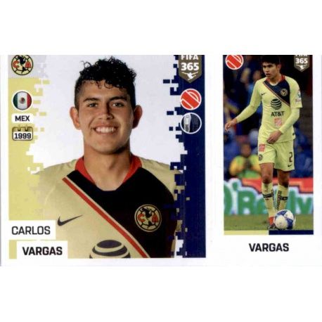 Carlos Vargas - Club América 369 Panini FIFA 365 2019 Sticker Collection