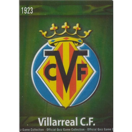 Escudo Brillante Liso Villarreal 109