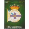 Cromos de Fútbol Escudo Deportivo Brillante Liso Mundicromo Quiz 2009-10