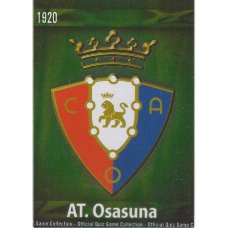 Escudo Brillante Liso Osasuna 379