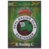 Cromos de Fútbol Escudo Racing Brillante Jaspeado Mundicromo Fichas Liga 2009-10