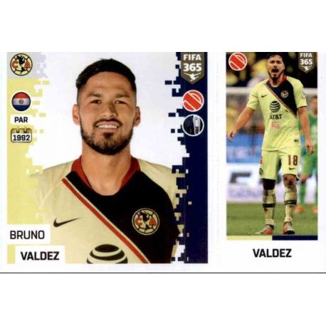 Bruno Valdez - Club América 372 Panini FIFA 365 2019 Sticker Collection