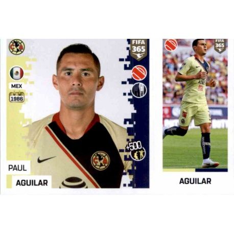 Paul Aguilar - Club América 373 Panini FIFA 365 2019 Sticker Collection