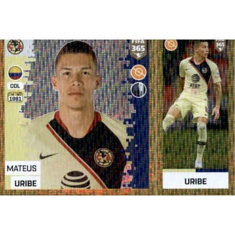 Mateus Uribe - Club América 375 Panini FIFA 365 2019 Sticker Collection