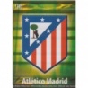 Trading Cards Escudo Atlético Madrid Brillante Raya Horizontal Las Fichas de La Liga 2009-10