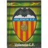 Trading Cards Escudo Valencia Brillante Raya Horizontal Las Fichas Quiz Liga 2009-10