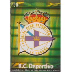 Escudo Brillante Raya Horizontal Deportivo 163