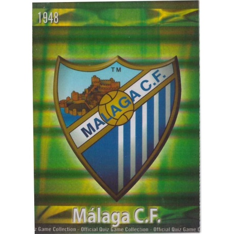 Escudo Brillante Raya Horizontal Málaga 190