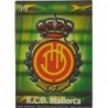 Cromos de Fútbol Escudo Mallorca Brillante Raya Horizontal Mundicromo Fichas Liga 2009-10