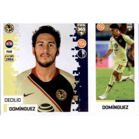 Cecilio Domínguez - Club América 376 Panini FIFA 365 2019 Sticker Collection