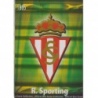 Venta Cromo Escudo Sporting Brillante Raya Horizontal Las Fichas de La Liga 2009-10