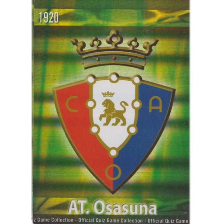 Escudo Brillante Raya Horizontal Osasuna 379