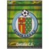 Trading Cards Escudo Getafe Brillante Raya Horizontal Mundicromo Fichas Liga 2009-10