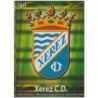 Trading Cards Escudo Xerez Brillante Raya Horizontal Mundicromo Fichas Liga 2009-10