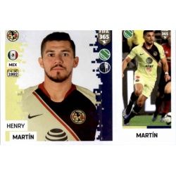 Henry Martín - Club América 381 Panini FIFA 365 2019 Sticker Collection
