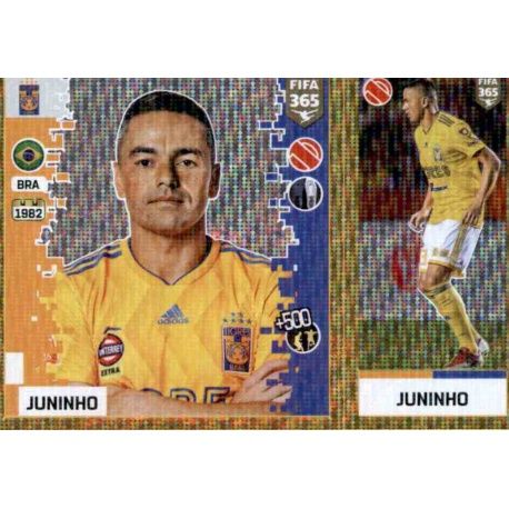 Juninho - Tigres 385 Panini FIFA 365 2019 Sticker Collection