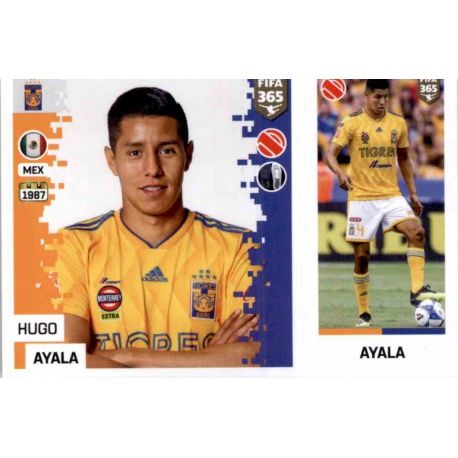 Hugo Ayala - Tigres 386 Panini FIFA 365 2019 Sticker Collection