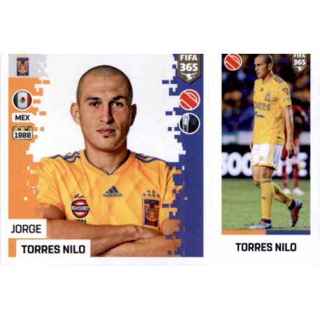 Jorge Torres Nilo - Tigres 387 Panini FIFA 365 2019 Sticker Collection