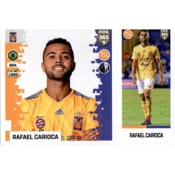 Rafael Carioca - Tigres 390 Panini FIFA 365 2019 Sticker Collection