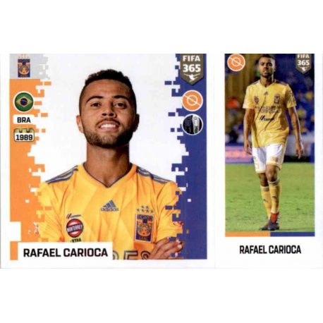 Rafael Carioca - Tigres 390 Panini FIFA 365 2019 Sticker Collection