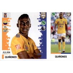 Julián Quiñones - Tigres 396 Panini FIFA 365 2019 Sticker Collection