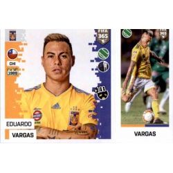 Eduardo Vargas - Tigres 397 Panini FIFA 365 2019 Sticker Collection