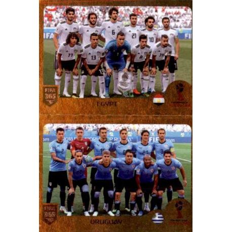 Egypt / Uruguay - Group A 401 Panini FIFA 365 2019 Sticker Collection