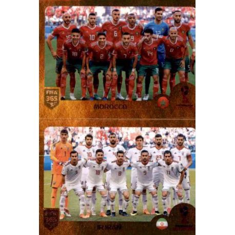 Morocco / Iran - Group B 403 Panini FIFA 365 2019 Sticker Collection