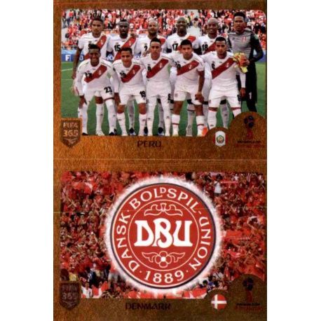 Peru / Denmark - Group C 405 Panini FIFA 365 2019 Sticker Collection