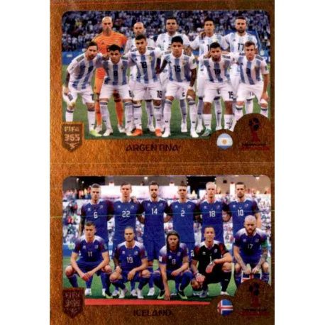 Argentina / Iceland - Group D 406 Panini FIFA 365 2019 Sticker Collection